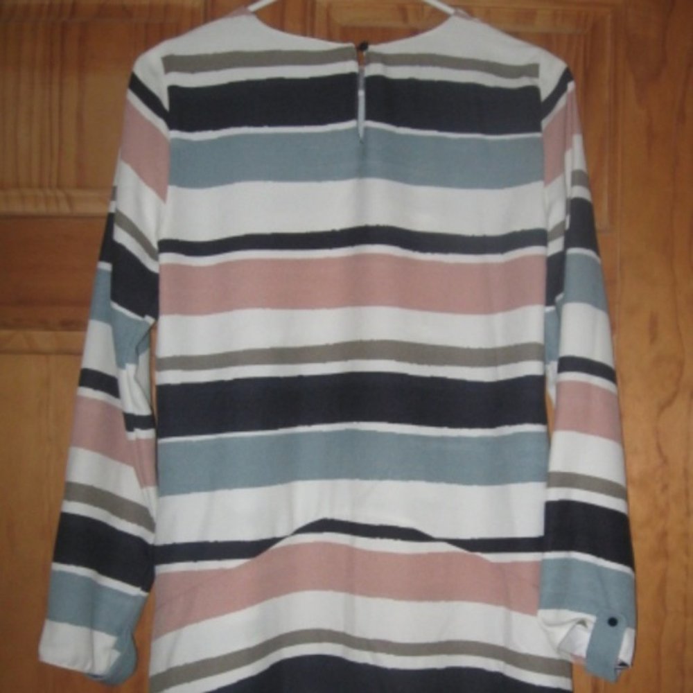 Zara Basic Collection Striped Dress - Picture 3 of 4